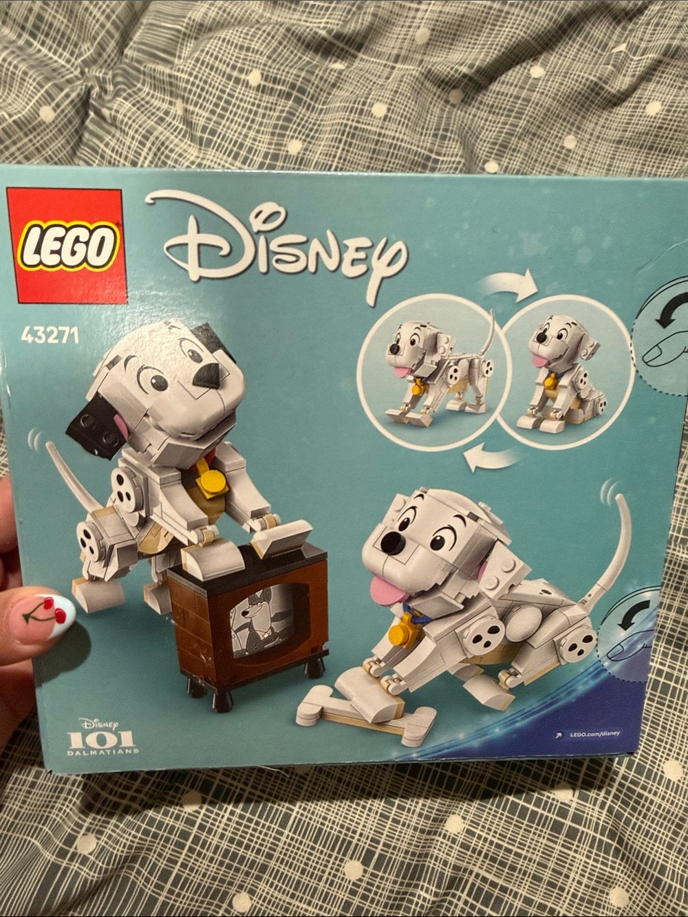 Lego Disney White and Pink Dalmatian Puppy Buildable Figure
